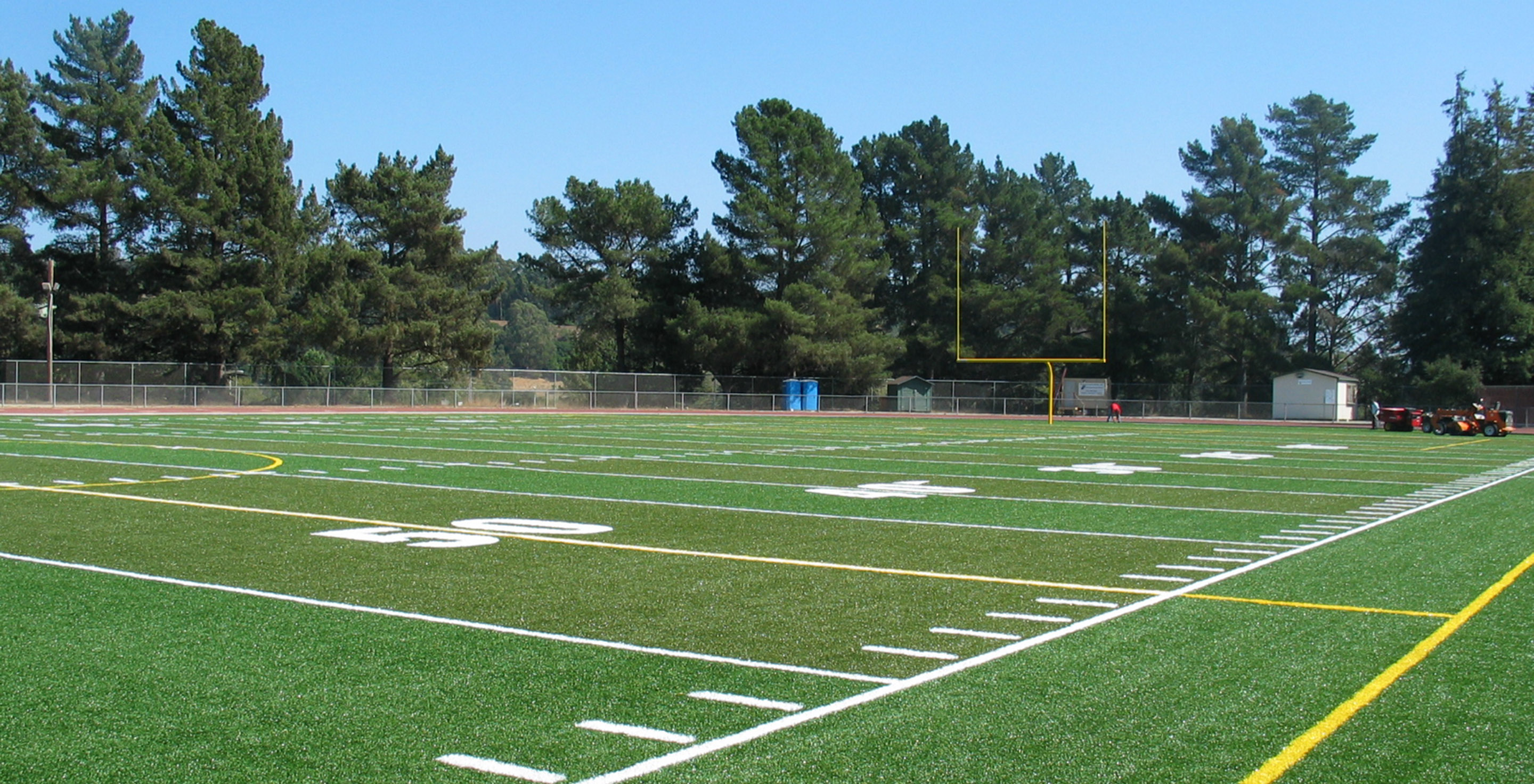 Soquel High School Football Field Landscape Design By SSA Landscape Architects