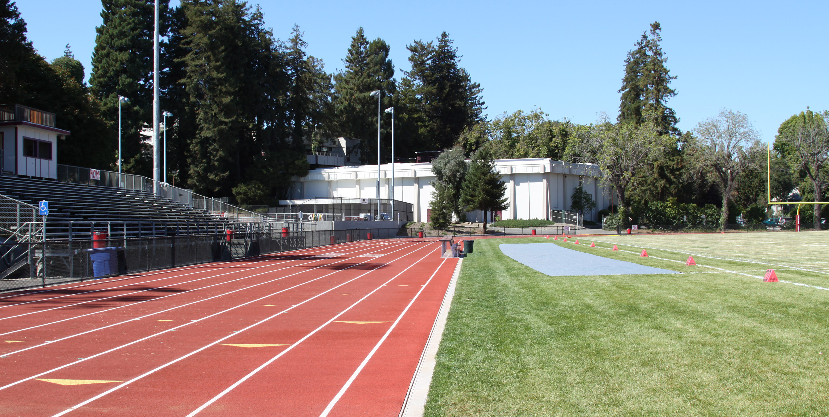 Santa Cruz High School Track And Field Landscape Design Santa Cruz High School Track And Field Landscape Design