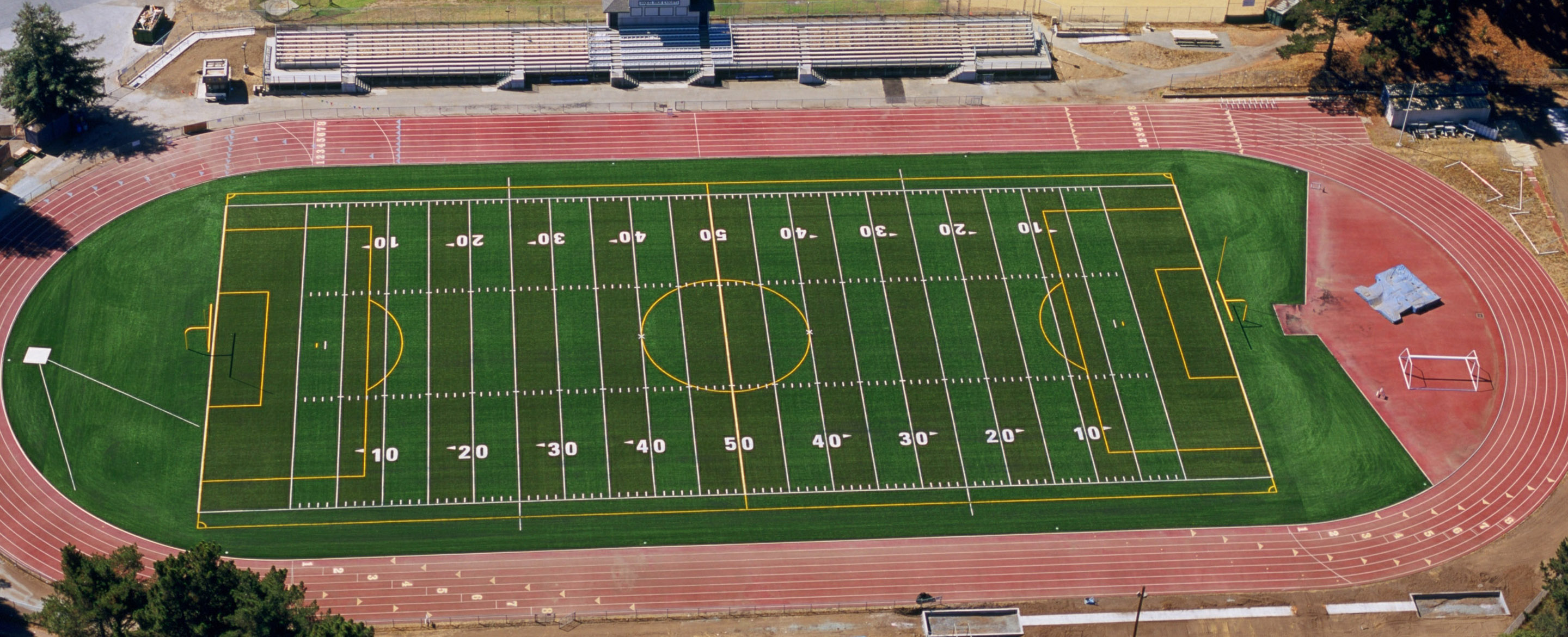 Soquel High School Football Field Landscape Design By SSA Landscape Architects Soquel High School Football Field Landscape Design By SSA Landscape Architects